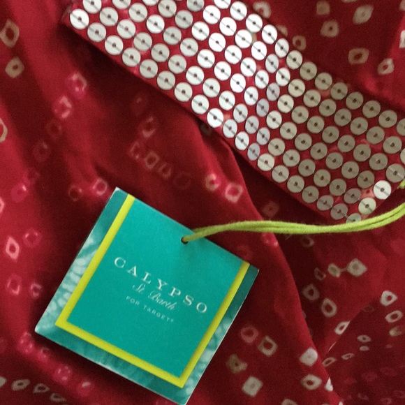 New With Tags Calypso St. Barth Target Top Boho - Picture 7 of 7